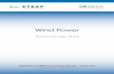 Wind Power - IRENA are being made to improve the economic efficiency of wind power facilities. Wind ... turbine type (vertical/ horizontal-axis ... high, onshore wind power ...