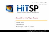 Report from the Tiger Teams - share.ansi.org documents/Standards Activities...8 Report from the Harmonization Framework and Information Exchange Architecture Tiger Team The Harmonization
