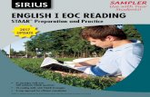 Visit SiriusEducationSolutions.com for additional STAAR ...€¦ · ENGLISH I EOC READING ... Diagnostic Test, Reading Skills & Practice, ... Because some skill lessons cover a broad