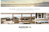 Marvin Scenic Door brochure - Marvin Design - Marvin by … · and Slide and Bi-Fold Doors are taking our Built around you ... BI-FOLD HARDWARE SYSTEM WOOD SPECIES ... Marvin Scenic