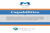 Capabilities - EarthColorearthcolor.com/wp-content/uploads/2017/10/Mittera_EC_Capabilities...Together Mittera and EarthColor will expand the capabilities available to the customers