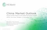 China Market Outlook - UMTRI IHS Automotive, LV global segmentation, ... OEMs moving to emerging market quickly to gain customers ... Honda –Wuhan Renault – ...