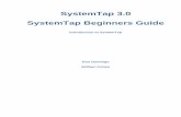 SystemTap Beginners Guide - Introduction to SystemTap · SystemTap Beginners Guide Introduction to SystemTap ... SystemTap 3.0 SystemTap Beginners Guide Introduction to SystemTap