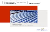 Structural Products & Systems Multideck · Structural Products & Systems Multideck ... and complies with BS EN 10143: ... BS 4449: 2005 and Mesh Reinforcement - BS 4483: 1998.
