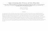 Questioning the Power of the Placebo - University of Glasgosteve/placebo2.pdf · The Placebo Effect: A Critical Discourse 2 Introduction The placebo-controlled, double-blind ... scientific