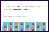 Cancer Prevention and Treatment Fund · We updated our free booklet for wom- ... The Cancer Prevention and Treatment the ... Cancer Prevention and Treatment Fund , , , 12. 13 ...