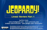 Linear Review Part 1 - Dearborn Public Schools Review Part 1 by Eric Curts ... This slideshow is licensed under a Creative Commons Attribution Non-Commercial ... What’s the slope