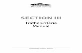 Traffic Criteria Manual - Colorado Springs · Page 6 Traffic Criteria Manual ENGINEERING CRITERIA MANUAL 1.0 Introduction This manual provides recommended standards for traffic related