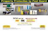 Property Protection by Post Guard Free 1-800-756-3537 • Fax 519-570-4333  GATE ARM GUARD BOLLARD GUARD ... Mounting Plate: ... • No trip hazard with these