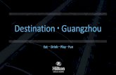 Destination Guangzhou - Hilton family-style Hongkong ... Add：No.128 Red-brick ... Tianhe district Transport：24min drive, RMB49 by Taxi . Zhujiang Party Pier Beer Culture & Art