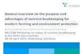 General overview on the purpose and advantages of nutrient ... at work/Meetings/Events/Works…Purpose of nutrient accounting in agriculture 2. ... 28.04.2015 Purpose and advantages