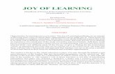 JOY OF LEARNING - Arvind Guptaarvindguptatoys.com/arvindgupta/joythree.pdf · JOY OF LEARNING (Handbook of Science & Environmental Education Activities) STANDARDS 9 - 11 Developed