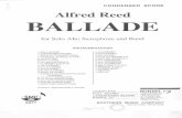 janitsjar.netjanitsjar.net/NoJa/noter/Ballade/Ballade - 00 - Partitur.pdf ·  · 2013-11-25CONDENSED SCORE Alfred Reed BALLADE for Solo Alto Saxophone and Band INSTRUMENTATION FULL