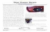 Star Gazer Newsdelmarvastargazers.org/newsletter/news2015/may2015news.pdf · Star Gazer News Newsletter of the Delmarva Stargazers ... a full bathroom. Asking $5700. Call Sara Herbert