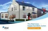 The Red Lion, Upper Sundon, Luton - Star Pubs & Bars · The Red Lion, Upper Sundon, Luton Schedule for The Red Lion APPLY FOR THIS PUB Bar Area The bar area will benefit from a full