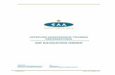 AIR NAVIGATION ORDER - caapakistan.com.pk · Part 66/147) REVIEWED BY Engr. Syed Shaukat ... provision for changes to be made with amendments to ICAO SARPS and EASA Part-147. ...