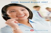 Annual Report 2007 - Personal banking | BMO Bank of … our cover:Tiffany Kan, Direct Banking Manager, Lending and Investments, BMO Bank of Montreal. See page 44. See page 46. See
