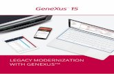 LEGACY MODERNIZATION WITH GENEXUSTMget.genexus.com/insights/Legacy-Modernization/Legacy-Software... · Legacy Modernization with GeneXusTM ... for Smart Devices, will interact with