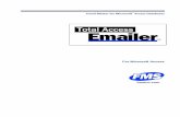 Email Blaster for Microsoft Access Databases€¦ ·  · 2018-04-02Email Blaster for Microsoft® Access Databases ... Microsoft Access, Microsoft Office Access, ... 4 Chapter 1: