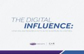 The digital influence: How online ... - GrowWithCars.com · THE DIGITAL . INFLUENCE: HOW ONLINE RESEARCH PUTS AUTO SHOPPERS ... Car shopping is a dynamic process in which ... THE