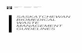 Saskatchewan Biomedical Waste Management …publications.gov.sk.ca/documents/66/86318-Sask Biomedical...Saskatchewan Biomedical Waste Management Guidelines March, 1998 TABLE OF CONTENTS