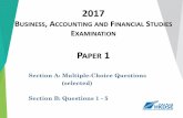 2017 postexam briefing Paper 1B presentations “risks being shared by joint venture partners”) X • Enjoy a lower profit tax × PAPER ... 2017 postexam briefing Paper 1B presentations