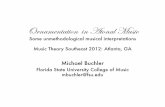 Ornamentation in Atonal Music - Florida State Universitymyweb.fsu.edu/mbuchler/MTSE2012 dist.pdf · Ives, Three Quarter-Tone Pieces for two pianos, mvt. III, mm. 27.4 – 31 (renotated