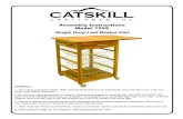 Assembly Instructions Model 7225 - Catskill Craftsmen Instructions Model 7225 Single Drop Leaf Basket Cart GENERAL: 1. You have purchased model 7225. Overall dimensions of an …