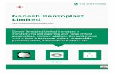 Limited Ganesh Benzoplast in the year 1988, we, Ganesh Benzoplast Limited are a renowned manufacturer and exporter of food preservatives, lubricant Additives, API drugs, Sodium Benzoate,