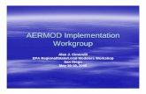 AERMOD Implementation Workgroup06 - Cleanairinfo.Com€¦ · AERMOD Implementation Workgroup Alan J. Cimorelli EPA Regional/State/Local Modelers Workshop San Diego May 16-18, 2006