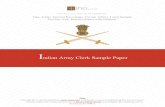 Indian Army Clerk Sample Paper - 4ONO - Sample papers, … ·  · 2017-09-19a. Prorogue / प्रो ॉग b. Adjournment / स्थगन c. Dissolve / ंग ...