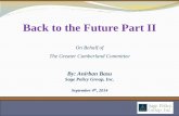Back to the Future Part II - The Greater Cumberland …greatercc.org/assets/BasuPresentation9.4.14.pdfRay Dalio Bridgewater Associates $900 million 5.25% Ken Griffin Citadel $900 million