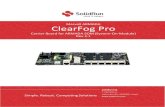 Marvell ARMADA ClearFog Pro - SolidRun on Marvell’s ARMADA A388 SoC Up to 2GB memory size Optimized for networking, routing and storage applications Optional industrial metal enclosure,