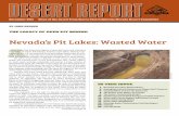 Nevada’s Pit Lakes: Wasted Water A - Desert Report ·  · 2012-12-091 1 Nevada’s Pit Lakes: Wasted Water ... rounding aquifer. It has been designated as a Superfund site, ...