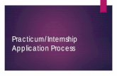 Practicum/Internship Application Process - liberty.edu · •Click on Degree Completion Plan Audit ... “Certificate of Insurance” is the ... Practicum/Internship Application Process