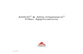 AGCO & Allis-Chalmers Filter Applications Planetaries: Common w/ Trans. 1.1 qt (1 L) 1000 hr 12/8/2005 5. Engine Oil Model Spin-on Fuel ... AGCO & AGCO-ALLIS APPLICATIONS ...