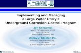 Underground Corrosion-Control Program · Underground Corrosion-Control Program Danny J ... Cathodic Protection Operation & Maintenance ... The effectiveness of any CP system is …