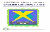 Revised August 2014: WORKING DRAFT - ALSDE Standards/English_Lang_Arts_ES... · For information regarding the Alabama Extended Standards: English Language Arts, ... Revised August