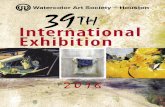 Watercolor Art Society – Houston 39TH International ... Exhibit/2016... · President’s Message As President of the Watercolor Art Society-Houston, it is with great pride and pleasure