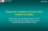 Diagnostic Imaging of Intracranial Tumors in Adultseradiology.bidmc.harvard.edu/LearningLab/central/Hill.pdfDiagnostic Imaging of Intracranial Tumors in Adults ... cystic contents)