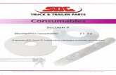 parts consumables.pdf · TRUCK TRAILER PARTS Section 7 Miscellaneous consumables 7.2 (Separate SDC Truck & Trailer Parts catalogue avlaiable on request) ... M16 Spring Washer M16
