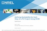 Defining Bankability for Each Step of a PV Pr oject Using ... · Defining Bankability for Each Step of a PV Pr oject Using IECRE Sarah Kurtz July 12, 2016 ... o IEC 62738 – Utility-scale