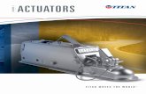 ACTUATORS - Titan Store TiTan Moves The World ... the actuator telescopes together and applies force to its master cylinder, supplying hydraulic pressure to the trailer’s brakes.