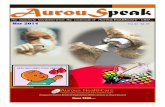 The Quarterly Newsletter from the Corporate of Aurous HealthCare - Mar 2014 Vol. 01 Ed… ·  · 2016-05-30The Quarterly Newsletter from the Corporate of Aurous HealthCare ... Vol.