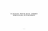 CASA RULES AND REGULATIONS - Ramp Interactivefscs.rampinteractive.com/wetaskiwinsoccerclub/files/association... · • 2 • Revised: December 3, 2014 CASA REGULATIONS & RULES OF