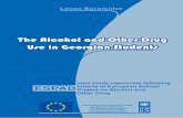 The Alcohol and Other Drug Use in Georgian Students · The Alcohol and Other Drug Use in Georgian ... Tbilisi students ... This summary presents key results from the Alcohol and Other
