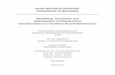 ALMA MATER STUDIORUM- UNIVERSITA’ DI BOLOGNA …amslaurea.unibo.it/8308/1/Scaglioso_Giovanni_Tesi.pdf.pdf · Optimization of Maintenance Considerations on Condition Based Maintenance