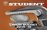 UNION BUDGET 2015-16 - WordPress.com · As you are aware, the Advanced ITT course is ... ERP using Tally 9, Computer ... HIGHLIGHTS OF UNION BUDGET 2015-16.