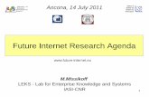 Future Internet Research Agendaconfindustria.marche.it/MTF//Content/eventi/M.missikoff.… ·  · 2012-01-17Future Internet Research Agenda Ancona, 14 July 2011 ... (See GRAPEVINE