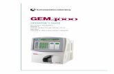 OPERATOR’S GUIDE - SFGH-POCT GEM Premier 4000 Operator’s Guide II. USING THIS MANUAL Understanding labels and symbols This manual contains the procedures necessary to operate and